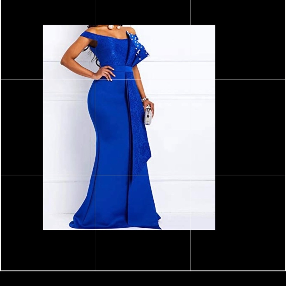 Long Cocktail dress - Picture 3 of 4